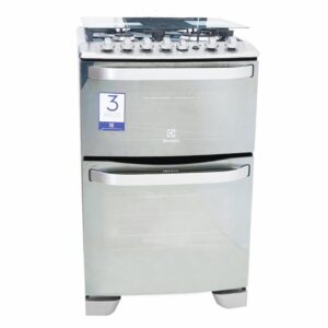 Cocina A  Gas Doble Horno Dual 56DXQ-CL ELECTROLUX 4 Quemadores