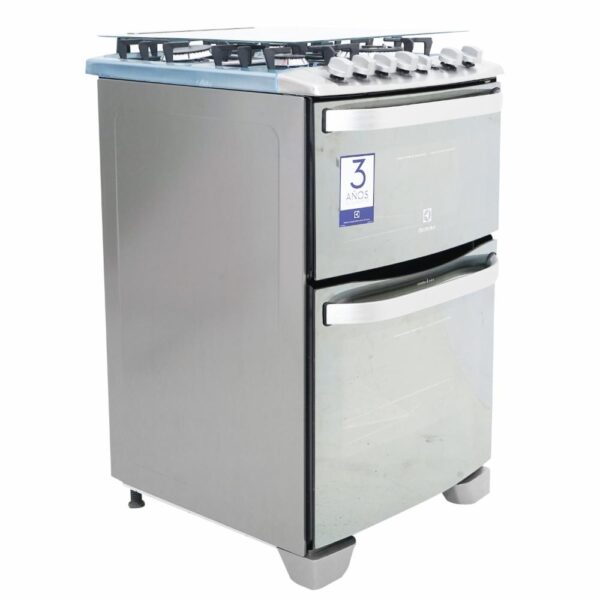 Cocina A  Gas Doble Horno Dual 56DXQ-CL ELECTROLUX 4 Quemadores - Imagen 2