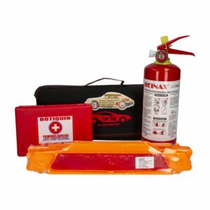 Kit Automotriz Con Extintor Recargable INJUFEC Unidad