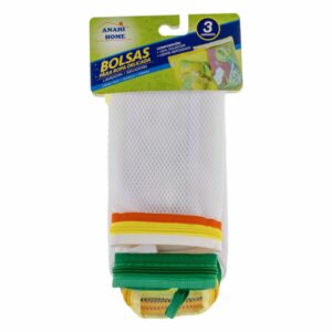 Juego Bolsas Para Lavar Ropa Delicada Lavadora ANAHI HOME X 3 Unidades