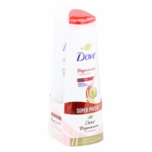 Pack Shampoo Y Acondicionador Regeneración Extrema DOVE 2X370 Ml
