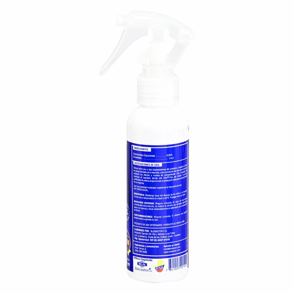 Spray Oral Para Mascotas ORLY 120 Ml - Imagen 2