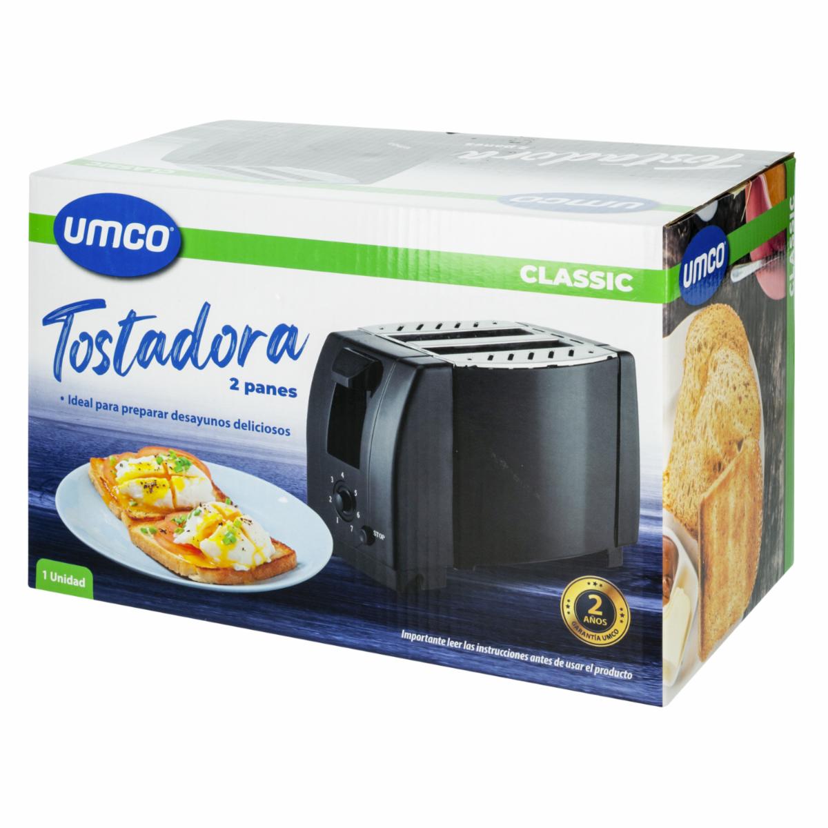 Tostadora Electrica De 2 Rebanadas Modelo:633 UMCO 110 W - Imagen 3