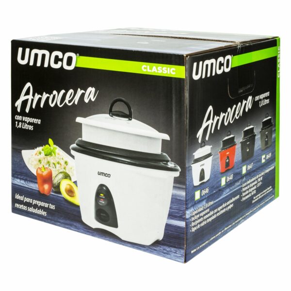 Olla Arrocera Con Vaporera 649 UMCO 1.8 Litros - Imagen 4