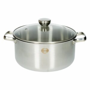 Olla Caldero De Acero Quirúrgico Master Cherf UMCO 24 Cm
