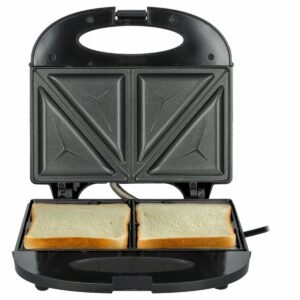 Sanduchera Negra 750 Watts UMCO 2 Panes