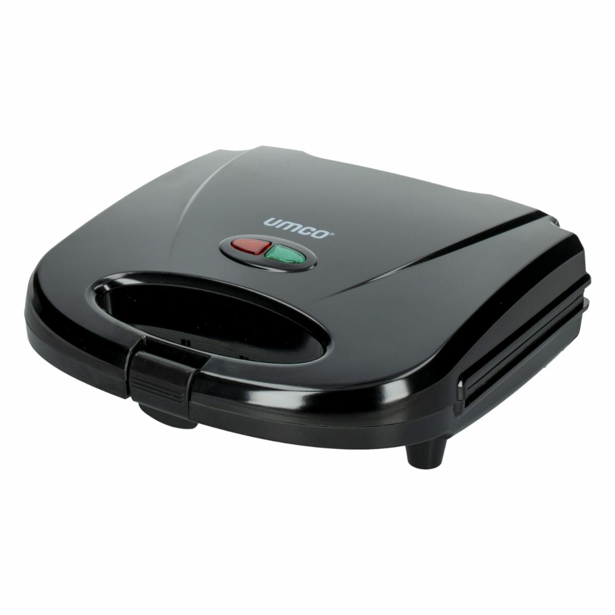 Sanduchera Negra 750 Watts UMCO 2 Panes - Imagen 2