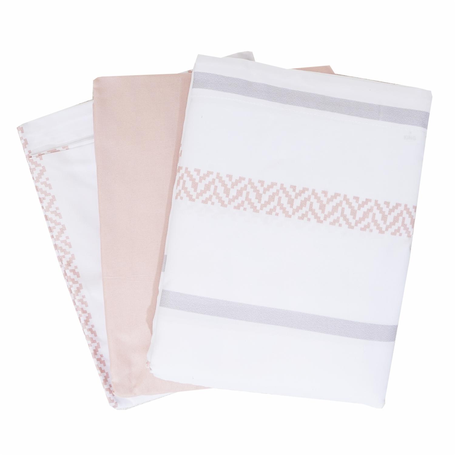 Juego De Sábanas Smooth Shell Palo Rosa NOPERTI - Imagen 3