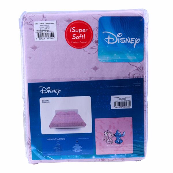 Juego De Sábanas Stitch Pareja DISNEY - Imagen 2