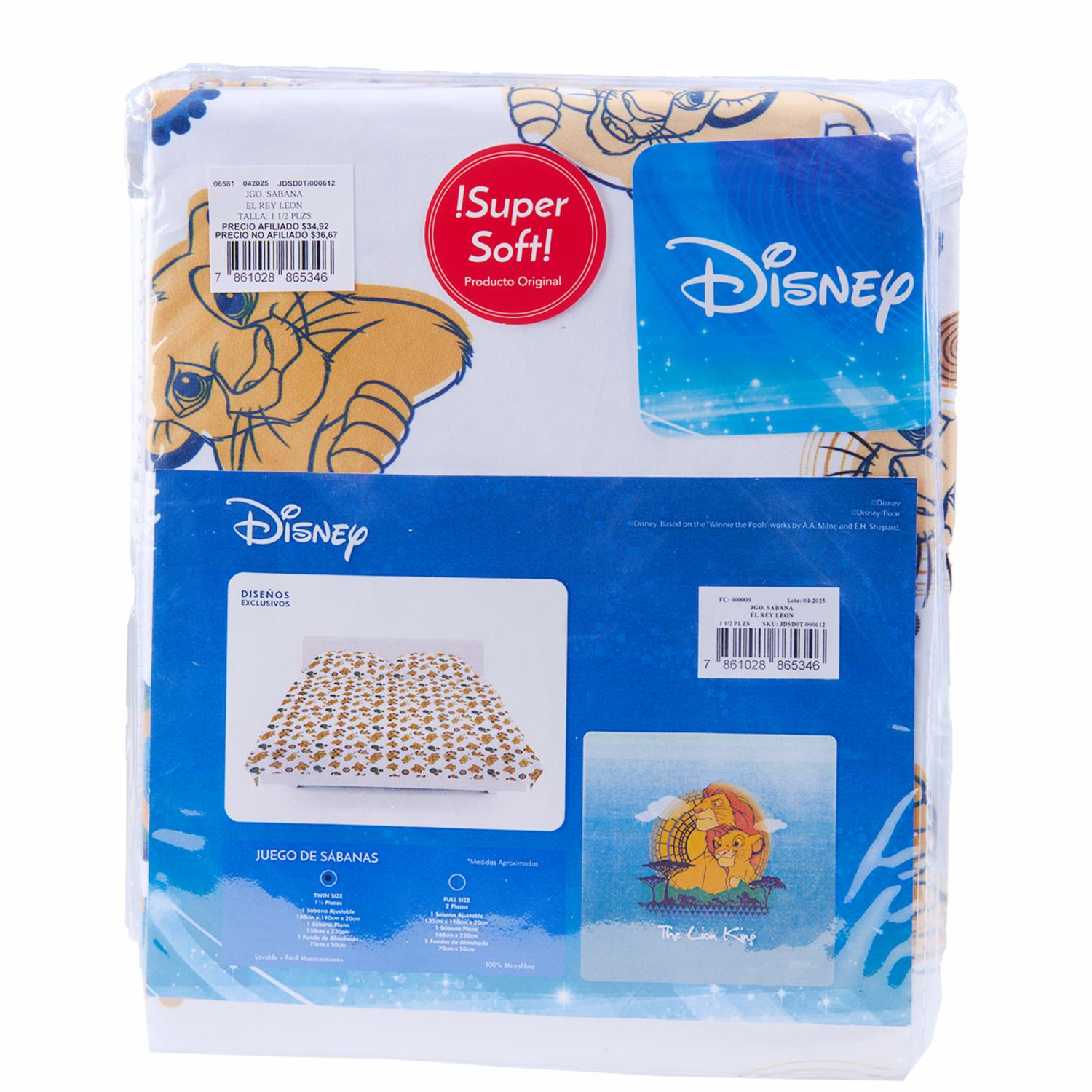 Juego De Sábanas El Rey Leon DISNEY - Imagen 2