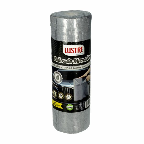Microfibra Para Auto LUSTRE 20 Piezas
