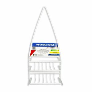 Jabonera Doble ACCESORIOS Y SISTEMA Mediana