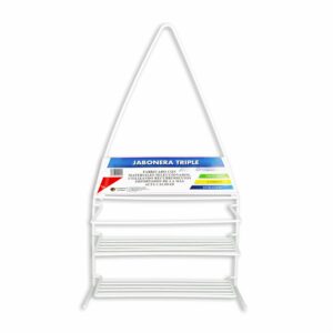 Jabonera Triple ACCESORIOS Y SISTEMA X1