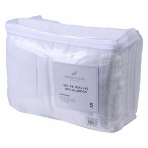 Set De Toalla Blanco Springfield SPRINGFIELD 5 Piezas