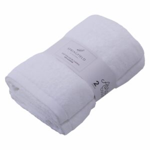 Set De Toalla De Baño Blanco Springfield SPRINGFIELD 2 Piezas