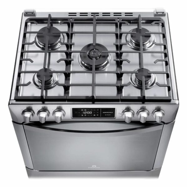 Cocina A  Gas Montecarlo Smart INDURAMA 5 Quemadores - Imagen 3