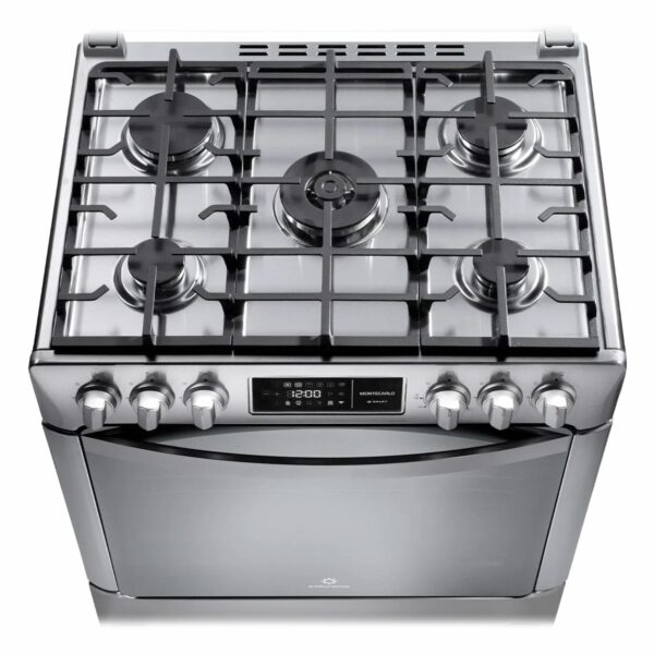 Cocina A  Gas Montecarlo Smart INDURAMA 5 Quemadores - Imagen 3