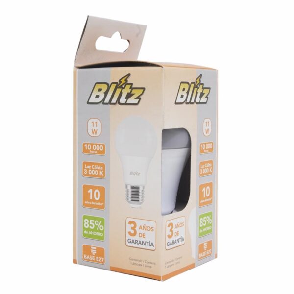 Foco Led Value Luz Cálida De 11W/830 BLITZ Unidad - Imagen 2