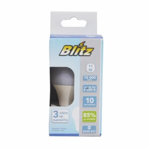 Foco Led Value Luz Blanco De 11W/865 BLITZ Unidad