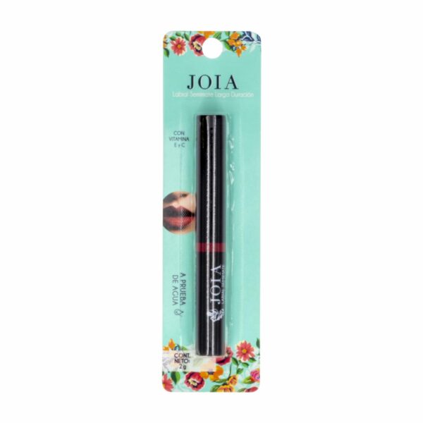 Lápiz Labial Semimate Larga Duración Rojo JOIA 2 G