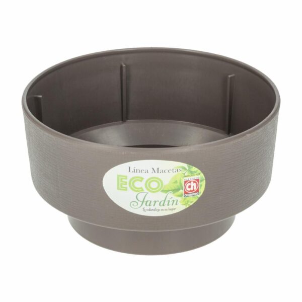 Maceta Acacia Wengué PLASTICOS CHEMPRO 1.75 Litros