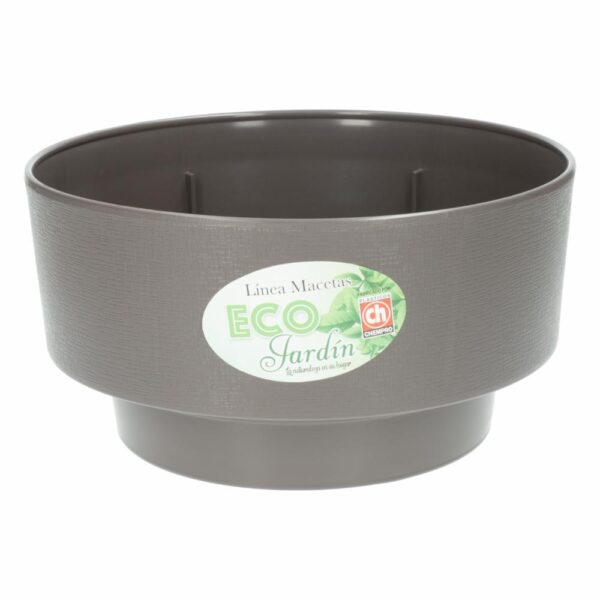 Maceta Acacia Wengue PLASTICOS CHEMPRO 5,75 Litros