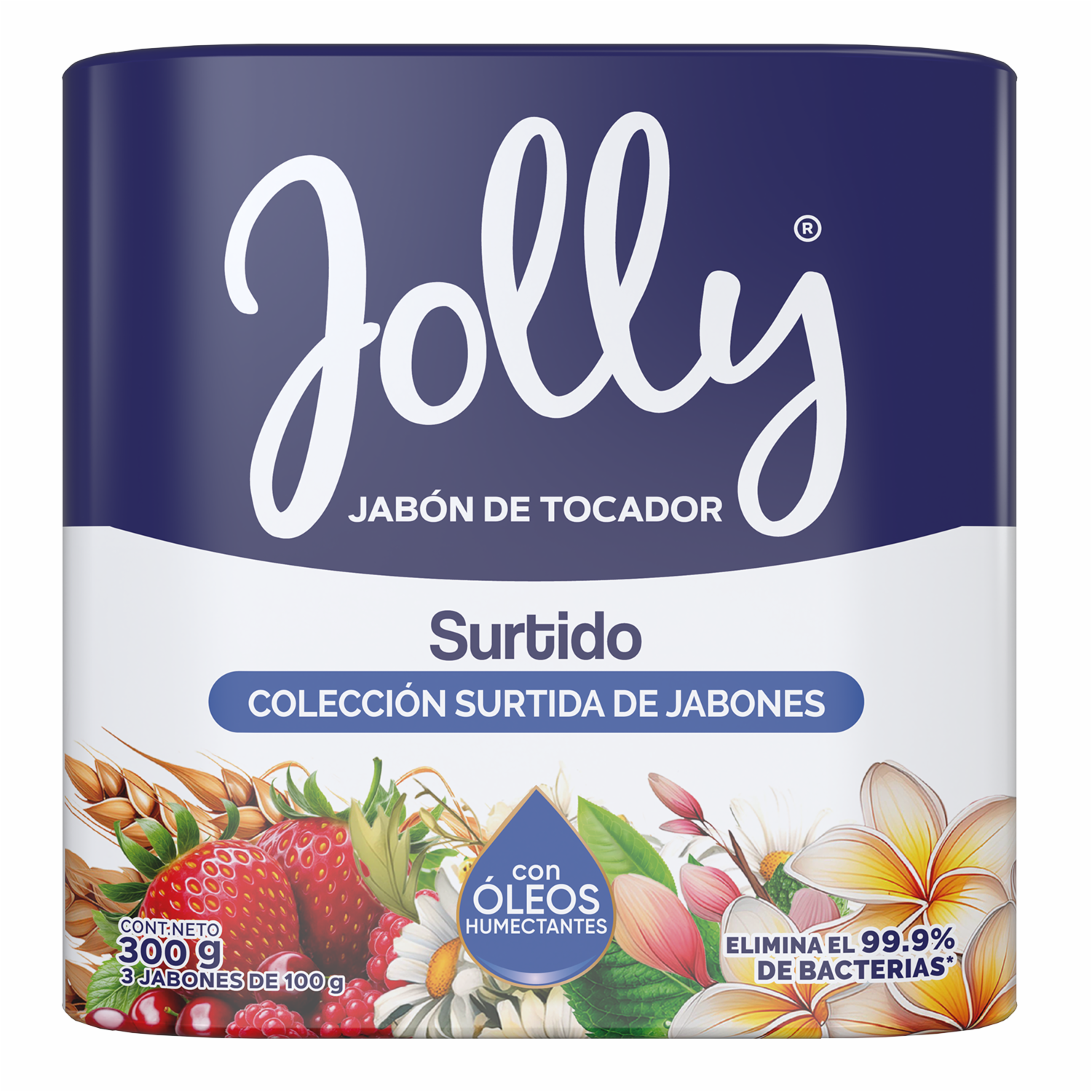 Jabón De Tocador Surtido JOLLY 3 X 100 G - Imagen 2
