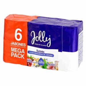 Jabón De Tocador Surtido JOLLY 6 X 100 G