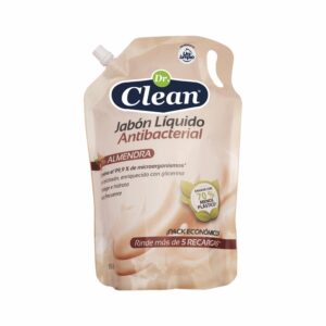 Jabón Líquido Antibacterial Aroma Almendra DR. CLEAN 1900 Ml