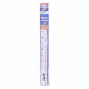 Regla Escolar Plástica ESTILO 30 CM
