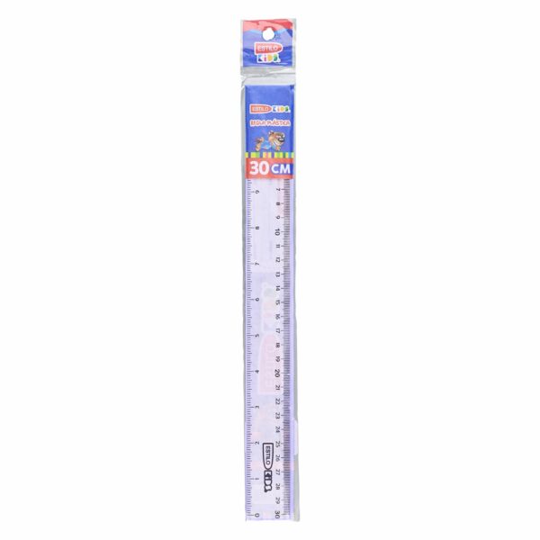 Regla Escolar Plástica ESTILO 30 CM