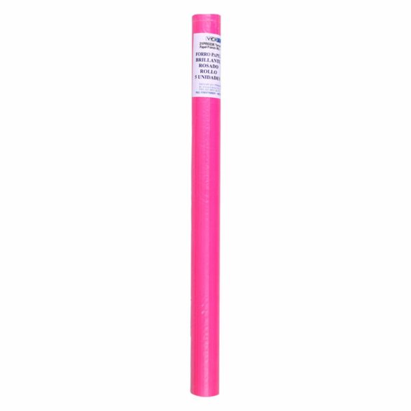 Forros De Papel Brillante Tono Rosado VERNAZA GRAFIC 43X63Cm. 90G