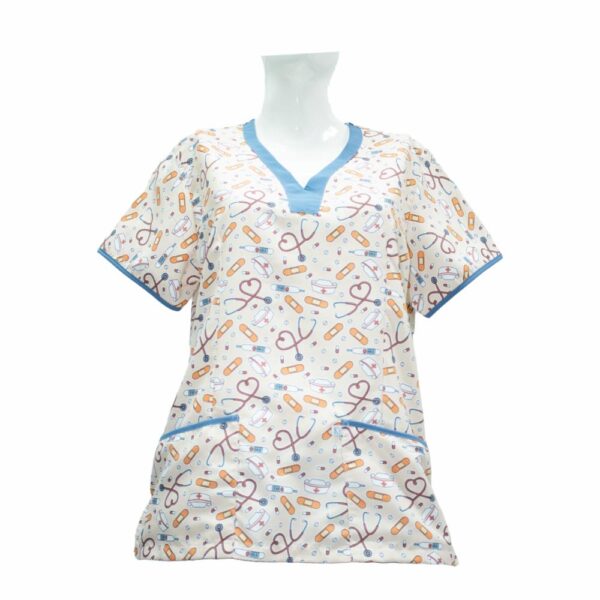 Conjunto Uniforme Pantalón Y Blusa Libana KV MODA - Imagen 5