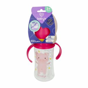 Biberón Cuello Ancho Con Boquilla De Silicon BABYS 10 Onzas