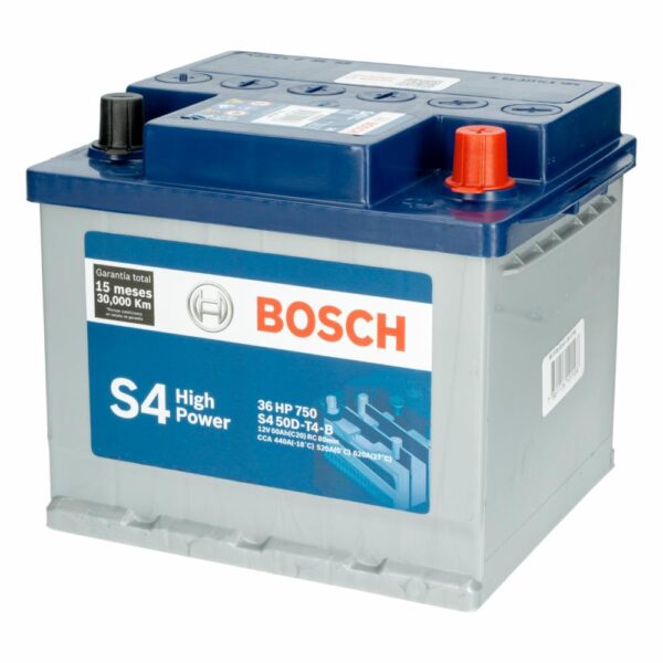 Batería Para Auto High Power S4 BOSCH 36 HP - Imagen 2