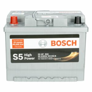 Batería Para Auto High Power S5 Invertida BOSCH 55 HP