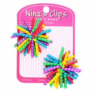 Curli Pequeño X2 NINAS CLIPS Paquete
