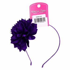 Diadema Flor Colores Surtidos NINAS CLIPS Longitud Perfecta