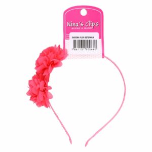 Diadema Flor Estefanía NINAS CLIPS Longitud Perfecta