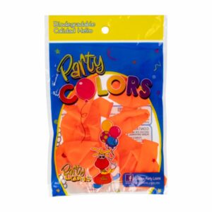 Globo Neón Naranja PARTY LOONS N°9