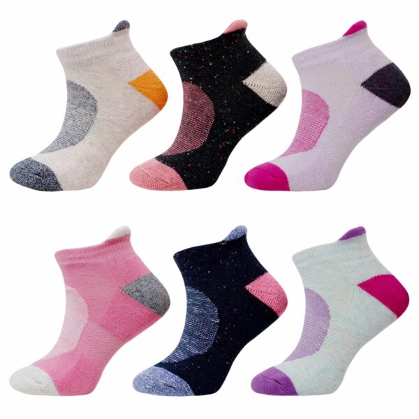 Medias Deportivas Varios Colores Pack X3 MECRISGA Talla 2-4 - Imagen 2