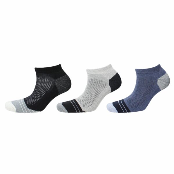 Medias Top Zapatilla Varios Colores Pack X3 MECRISGA Talla 10-12 - Imagen 2
