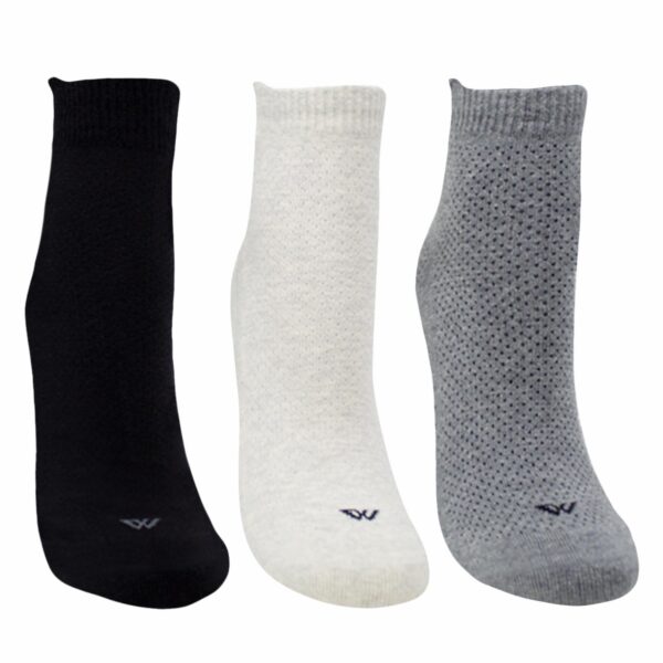 Medias Tobilleras Varios Colores Pack X3 MECRISGA Talla 10-12 - Imagen 2