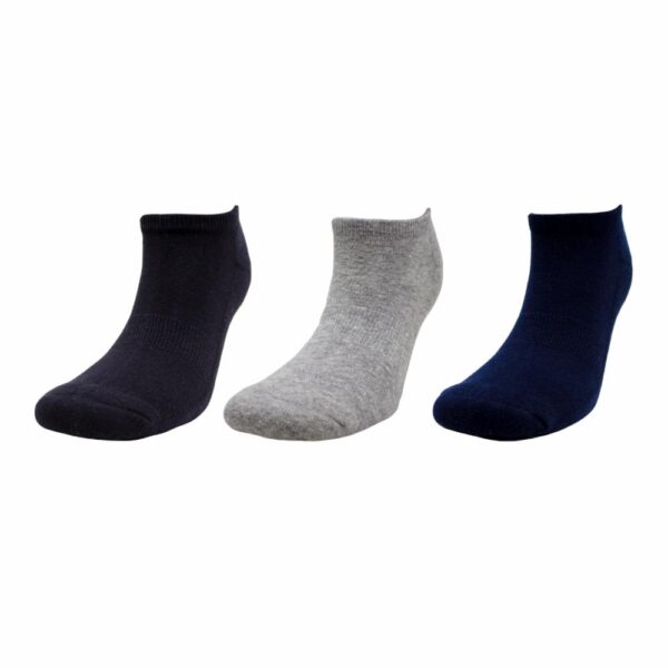 Medias Invisibles Pack X 3 MGX BASIC De Algodón