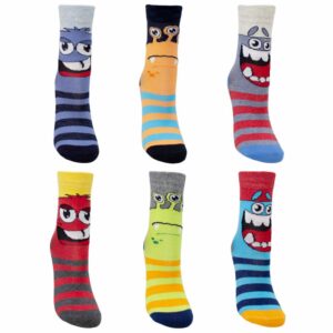 Medias Casual Monster Varios Colores MECRISGA