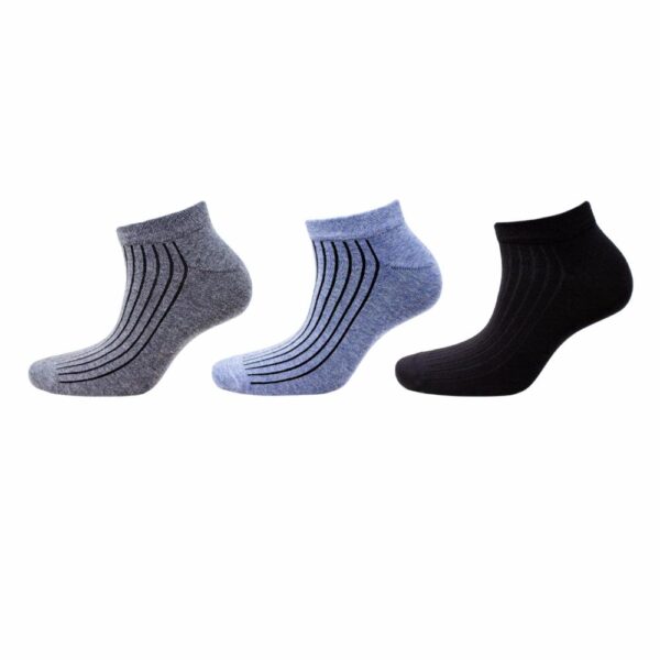 Medias Casual Diamond Pack X 3 MGX BASIC De Algodón - Imagen 2