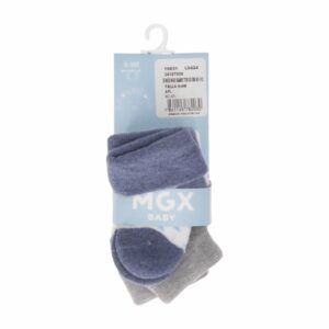 Medias Tobilleras De Bambú PackX3 MGX BABY