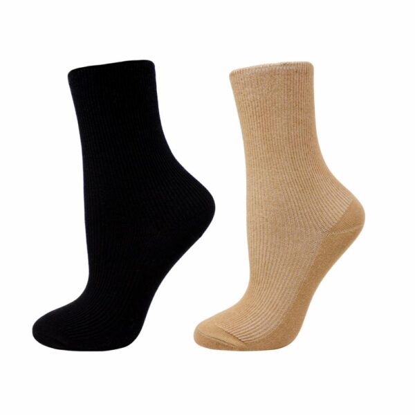 Medias Casual Pack X2 MGX BASIC Talla 9-11 - Imagen 2