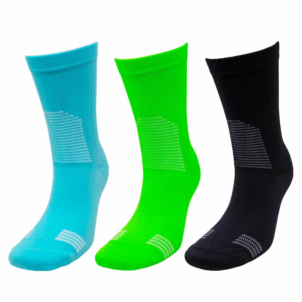 Medias De Ciclismo Varios Colores MECRISGA Talla 11-13 - Imagen 2