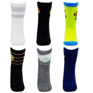 Medias Deportiva Tennis Funny Varios Colores MECRISGA